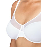 Wonderbra W7434 Underwire with Breathable Fabric and Side Shaping-White