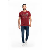 University Of South Caroline Gamecocks T Shirt Men's Large Burgundy Crew Neck Te