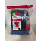 Fruit of the Loom Mens Stay-Tucked Crew Tee 2XL Pack of 5 New