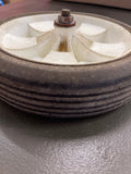 Lawn Boy Lawnmower wheel Vintage 1979 from Model 4530 6.75" diameter ribbed tread