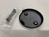 Westbrass Bathtub overflow drain cover metal 3" brown