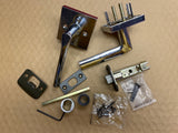 Kwikset Lisbon Privacy Door Lever Bedroom/Bathroom Chrome 91550-023