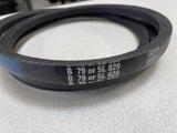 D&D Dura-Prime V Belt, B79 / 5L820 82" Length, 5/8" Width