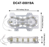 DC47-00019A Dryer Heating Element for Samsung May-tag Whirlpool by Podoy