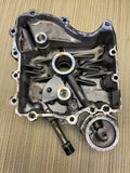 John Deere L110 Riding Lawnmower 2004 Part # AM131948 Oil Pan Sump Base