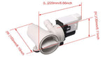 Water Drain Pump Motor Washer Replacement for W10130913 8540027 8540028