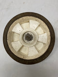 Lawn Boy Lawnmower wheel Vintage 1979 from Model 4530 6.75" diameter ribbed tread