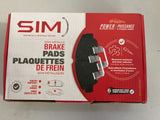 Rear Semi-Metallic Disc Brake Pads SIM-1544 For Hyundai