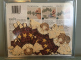 Wallies Wall Paper Cut Outs 25 Debbie Mumm Star Angel 5" Pre-pasted Washable