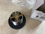 Westbrass Grid Drain Strainer Fine Thread With Twist & Close Mechanism 79438CP-F