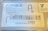 Forious Kitchen Faucet Model FF0024BN Pull Down Spring Arc