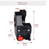 Feiteplus Aluminum Alloy Left Motorcycle 7/8" Handlebar Mount Switch Horn Turn Signal Hi Low Beam