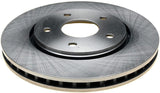 ACDelco 18A2606A Advantage Non-Coated Front Disc Brake Rotor