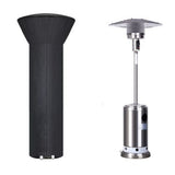 Patio Heater Cover with Zipper, Black,89'' Height Poly/Nylon