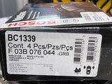 BOSCH BC1339 QUIETCAST PREMIUM DISK BRAKE KIT