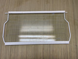 Whirlpool GE Freezer Tempered Glass Shelf w/Metal Frame 24.5" X 12.5"