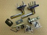 Kwikset Lisbon Privacy Door Lever Bedroom/Bathroom Chrome 91550-023