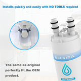Belvida  Refrigerator Water Filters Compatible with ULTRAWF Pure Source Water (2 Pack)